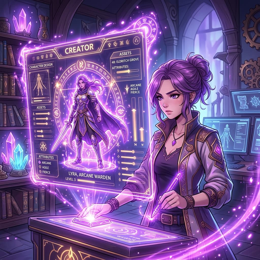 Neverending Author Mode - Create your own AI stories and romantic character scenarios