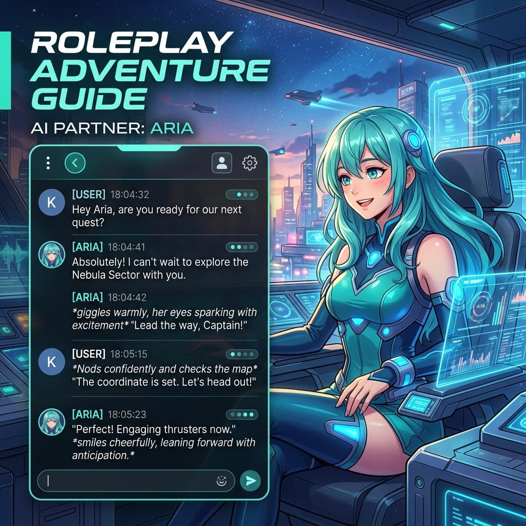 How to interact with AI Characters - Master emotional roleplay techniques in Neverending