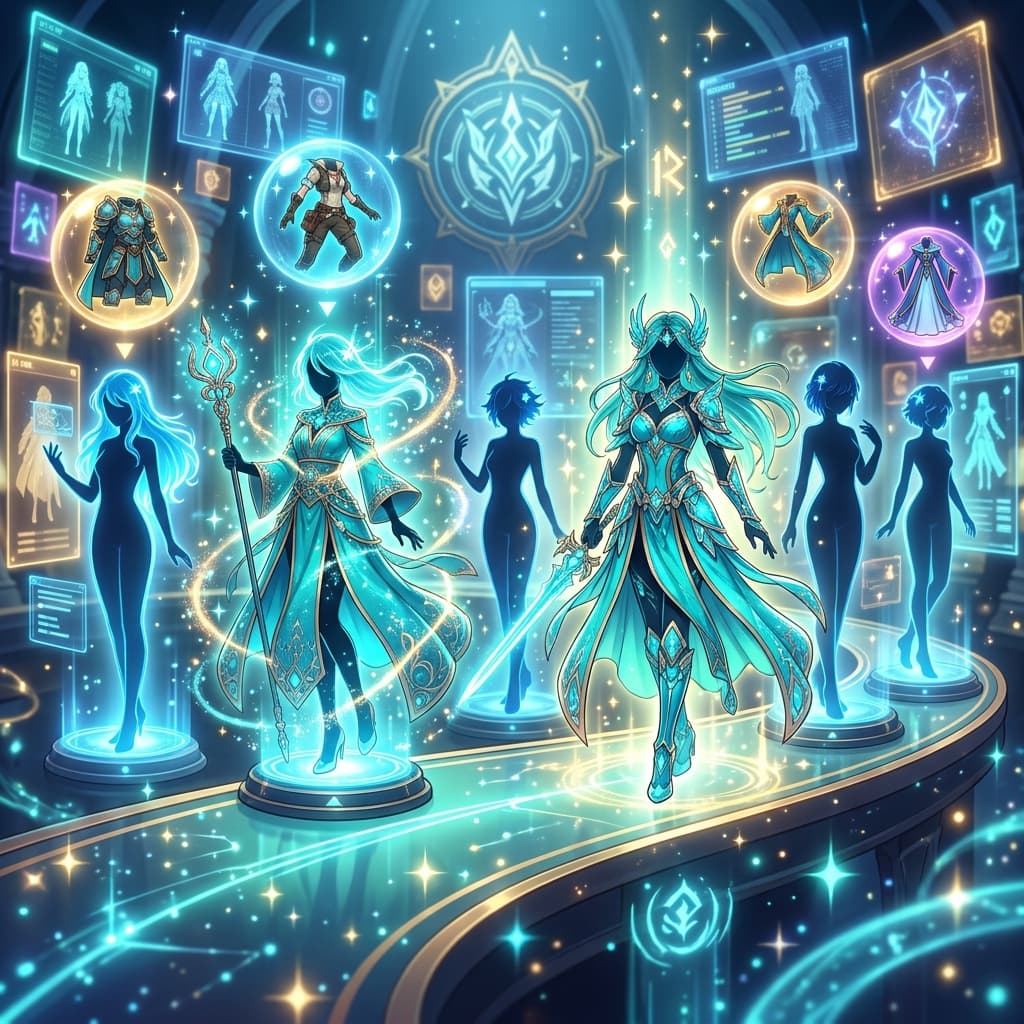 Unlocking NPC Outfits - How to collect beautiful character art and fashion in Neverending